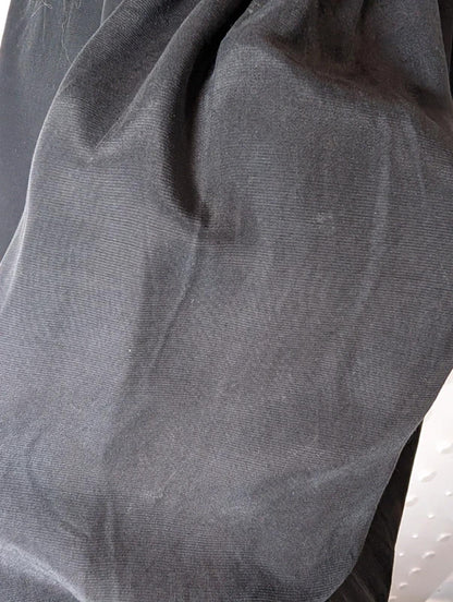 & Other Stories Black Viscose Mini Dress EU36 UK8