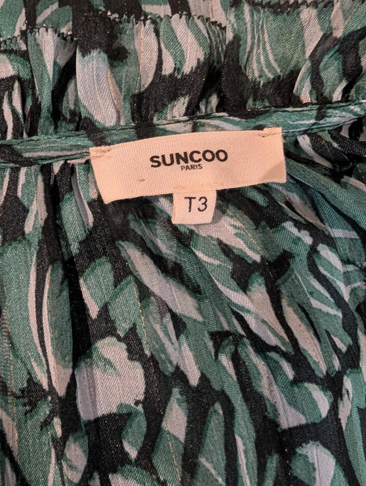 Suncoo Paris Lucie blouse – size T3 (UK 12/14)