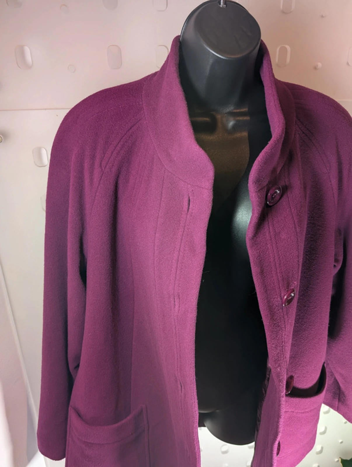 Eastex wool-blend jacket, UK 14