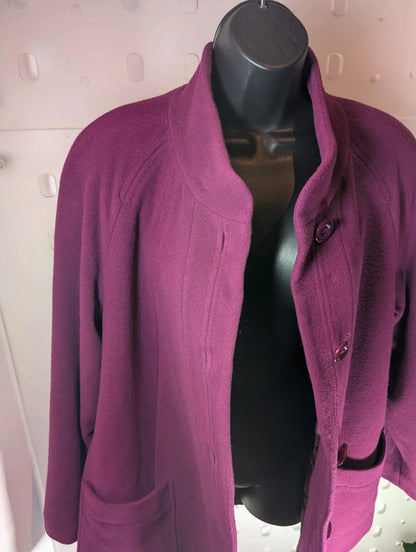 Eastex wool-blend jacket, UK 14