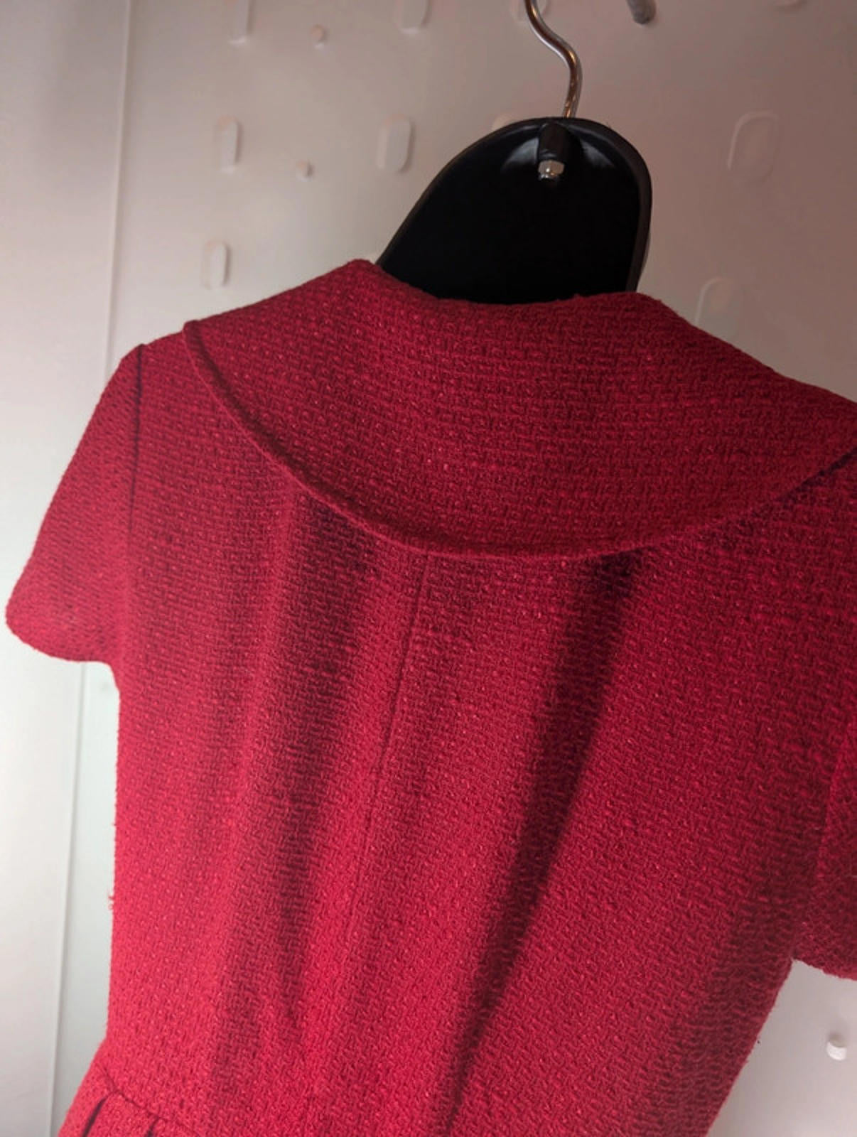 Vintage 1980s does 1950s Red Dress – Est. UK 8