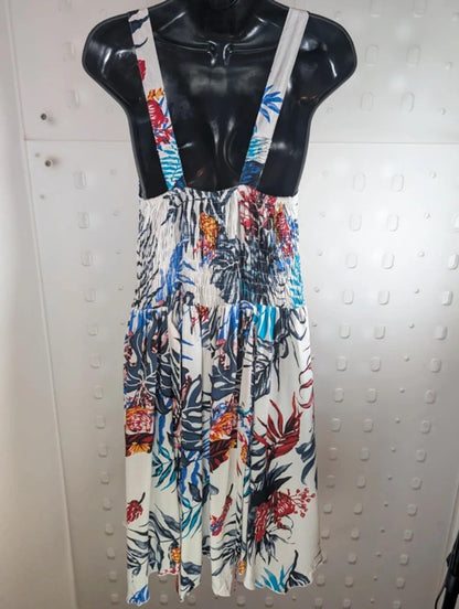 Bali Tropical Print Sundress Made In Bali One Size