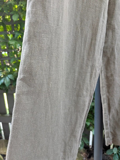 Vintage Marilyn Anselm for Hobbs Pure Linen Trousers UK10