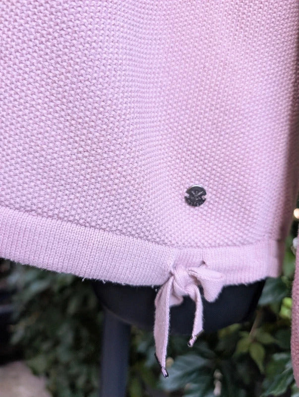 Monari Stud Detail Jumper Rose Pink UK12
