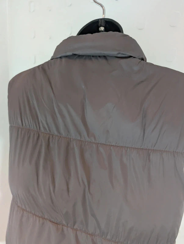 Bench Grey Padded Gilet Size Medium Y2K