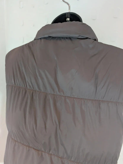 Bench Grey Padded Gilet Size Medium Y2K