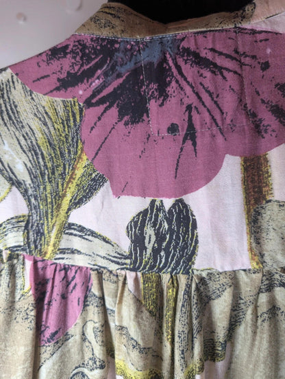One Hundred Stars × Kew Gardens Duster Coat – Rare Discontinued Print • One Size