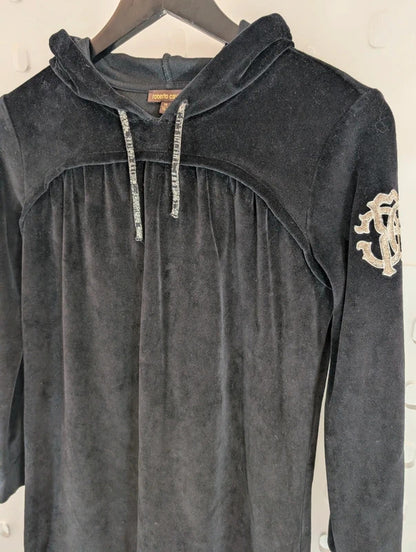 Roberto Cavalli Junior Velour Hoodie Dress Age 10 / 154cm