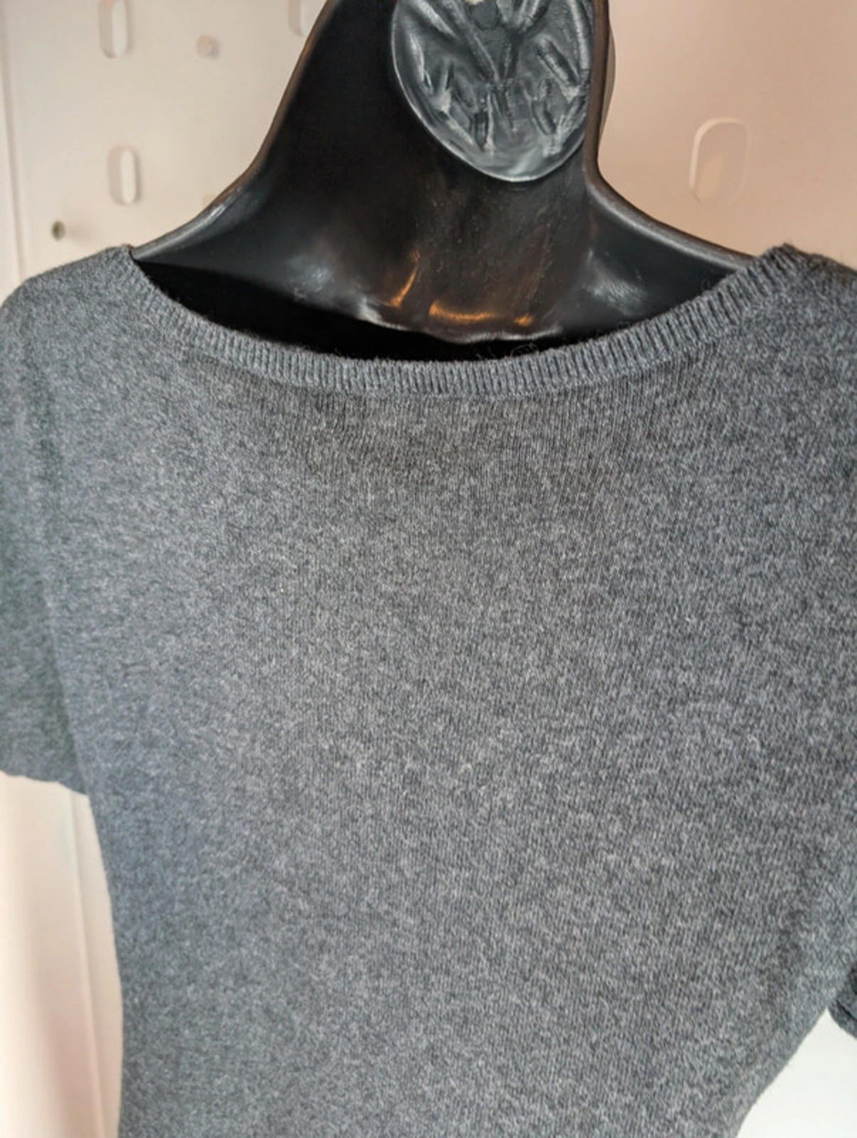 Monsoon Metallic Knit Jumper Dress | Size Small