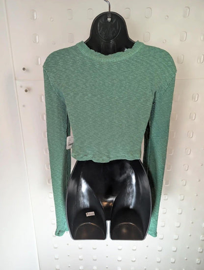 Free People Lace Up Cropped Jumper XS NWT