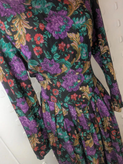 Vintage Jessica Howard petite dress UK 10 (fits 8/10)