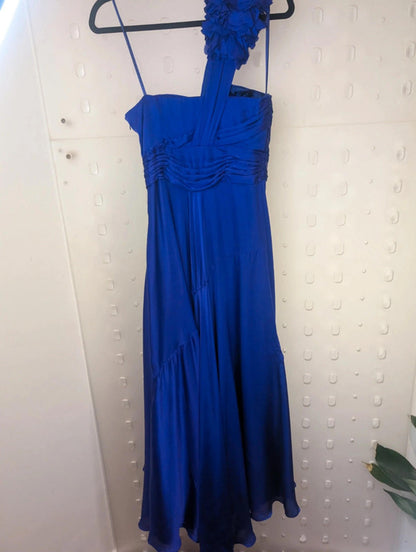 Coast 100% Silk Evening Dress – Size 8