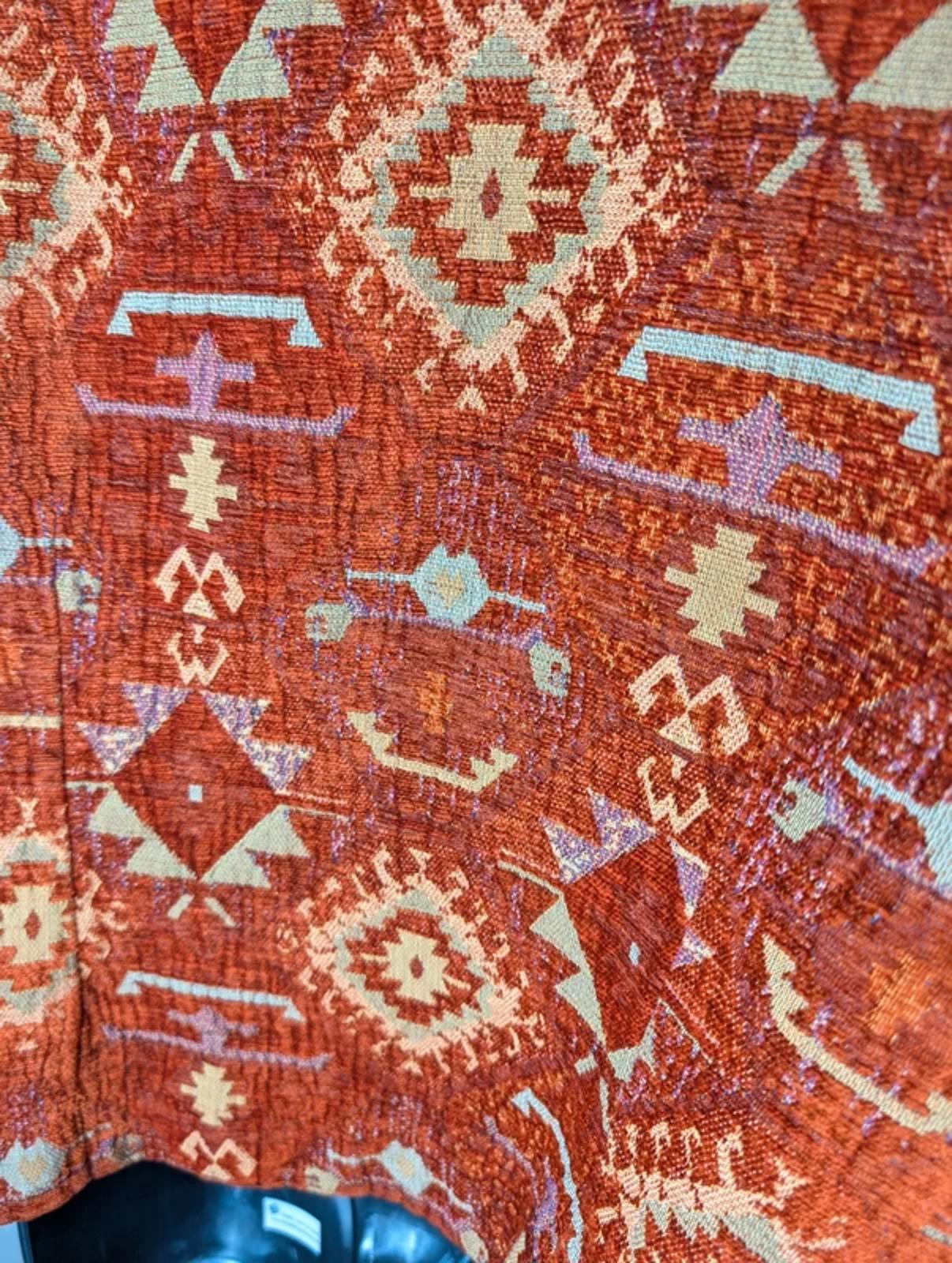 Sahara Lagenlook Jacket Large - Made in Denmark - Abstract Boho Arty