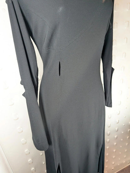 Bestini Paris “Destray” Stretch Maxi Dress – Y2K French Designer Size 2 UK 8–10