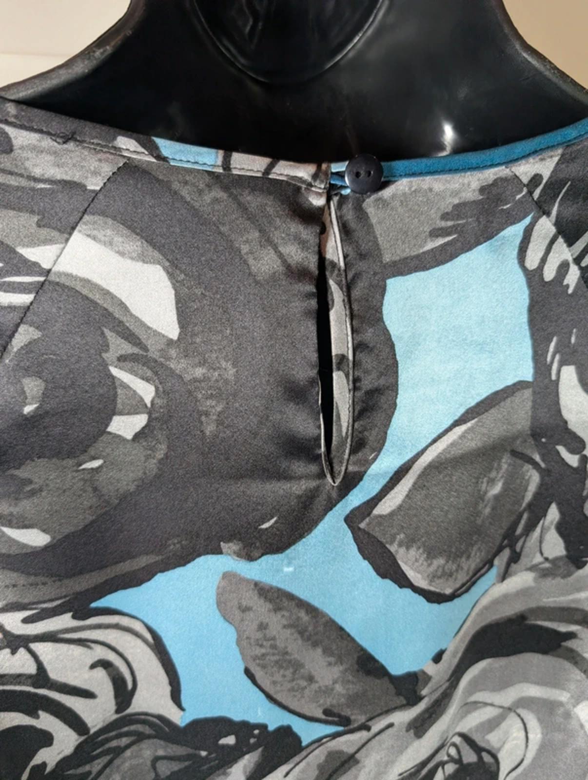 Pendleton 100% Silk Rose Print Blouse UK6