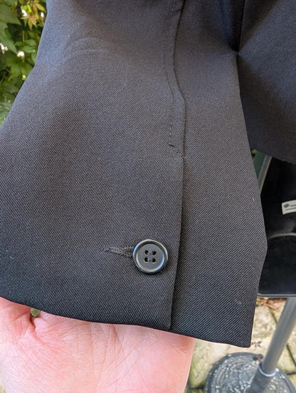 Hennes Collection Fitted Black Blazer UK10