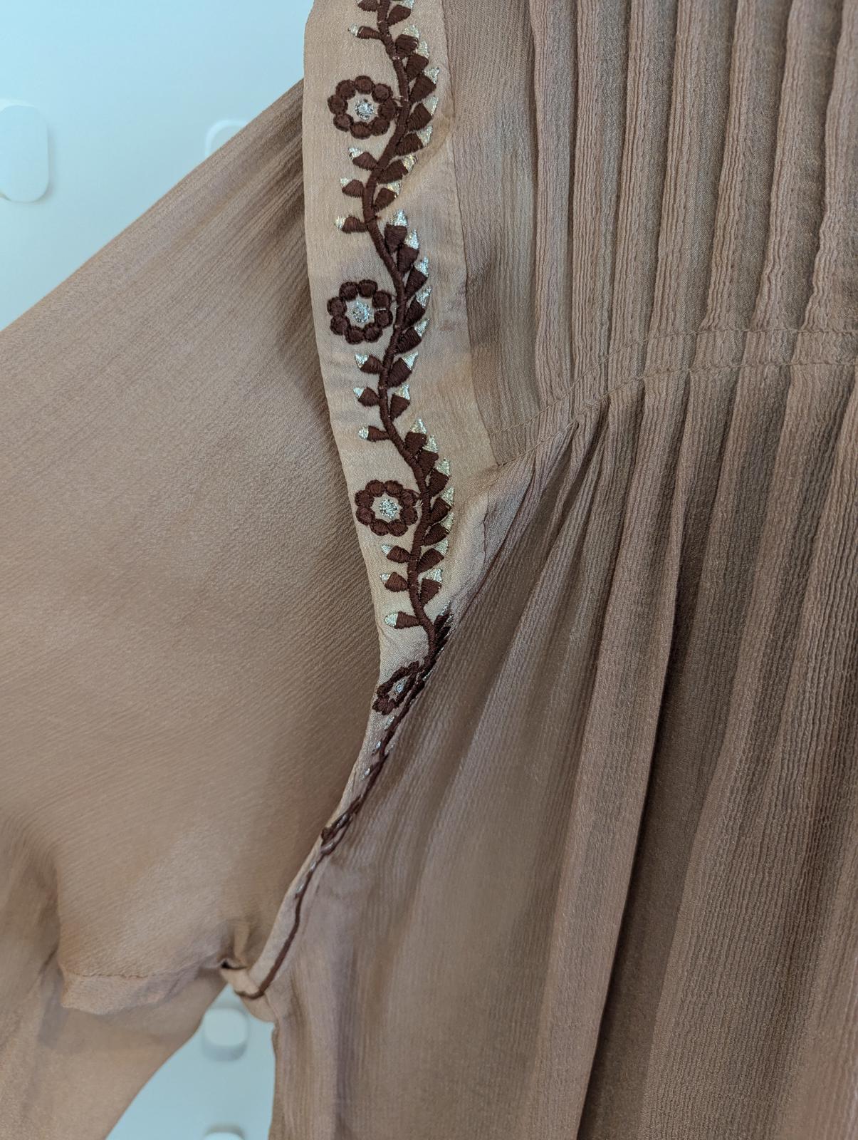 Louizon Paris Sheer Blouse Size T3 (L) BNWT