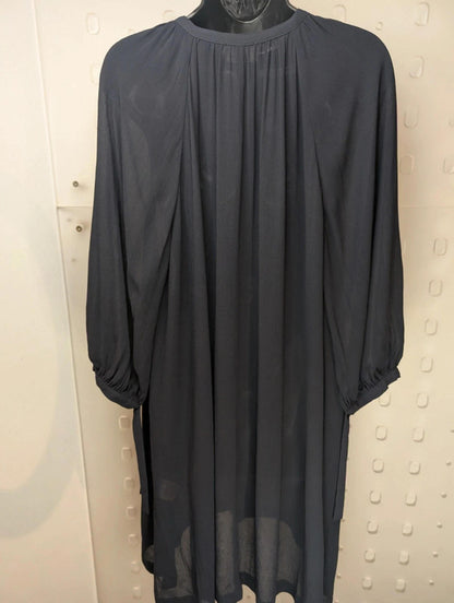 American Vintage sheer black kaftan dress