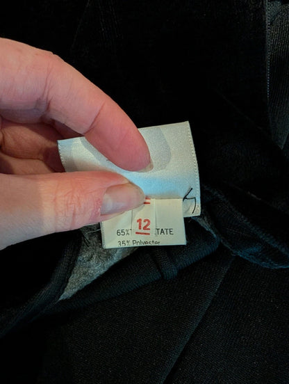 Lella of London vintage 90s velvet midi dress – UK 12