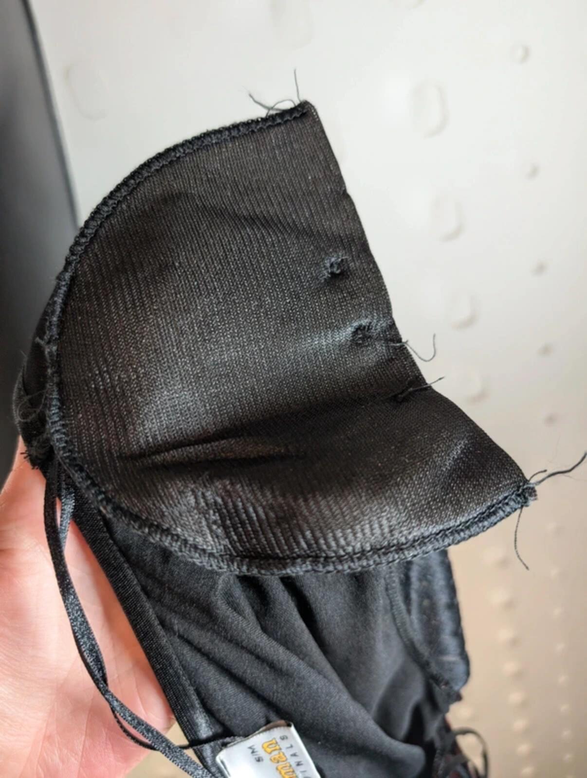 Roman Originals Devoré Burnout Velvet Tee 90s Grunge Sheer Top S/M