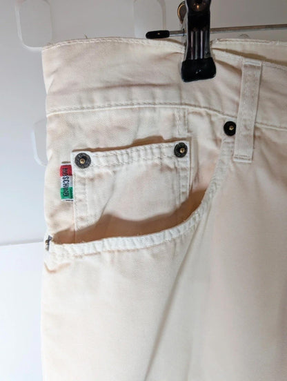 Moschino cream denim jeans – size 34