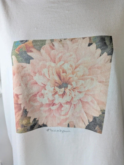 Paul Smith dahlia floral print T-shirt oversized boxy fit small