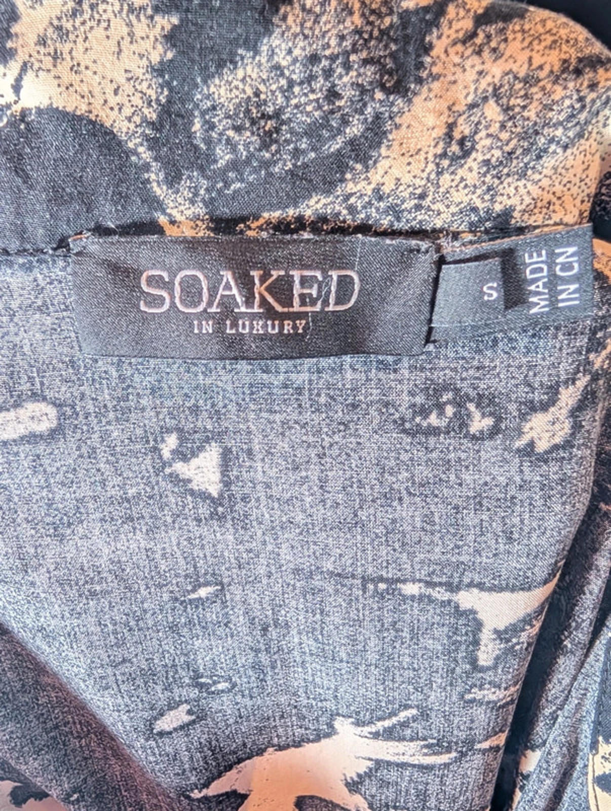 Soaked in Luxury “Ripley” Dress – Size Small
