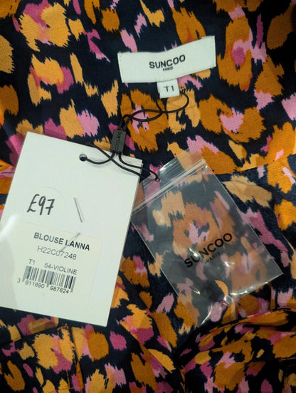 Suncoo Paris Lanna Blouse Size T1 (UK 8)
