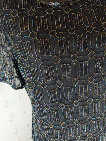 Vintage After Six by Ronald Joyce beaded evening