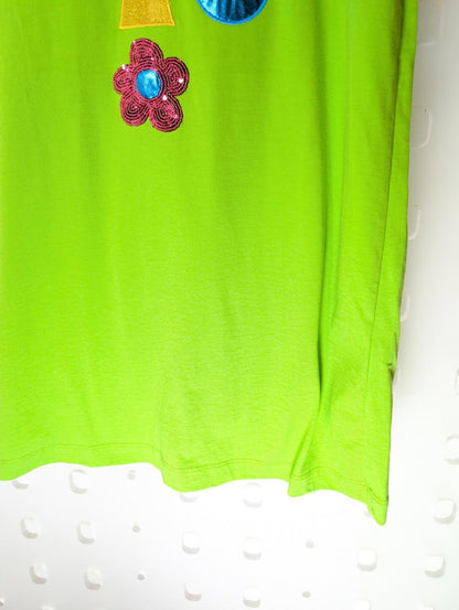 🎨 Agatha Ruiz de la Prada Appliqué Dress – Age 12 🎨