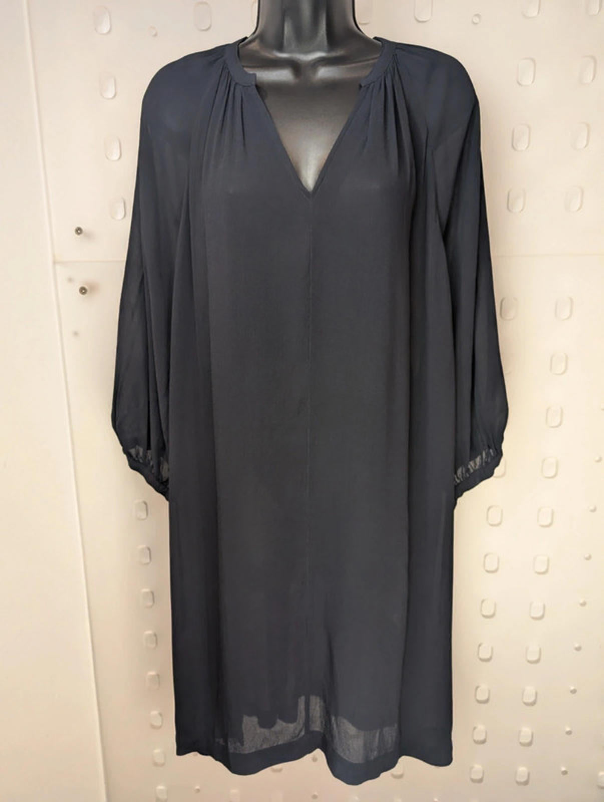 American Vintage sheer black kaftan dress