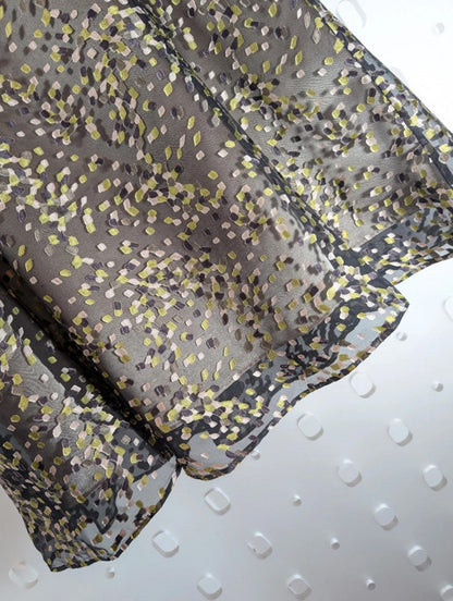 Minuet silk-blend midi skirt, UK 12.