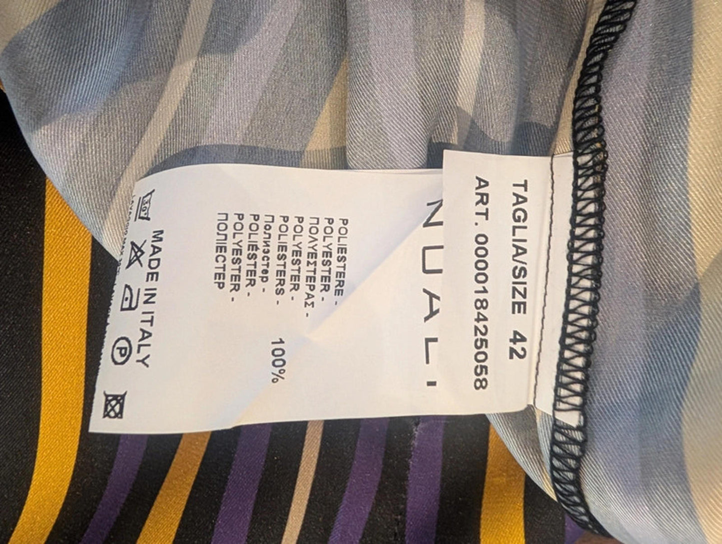 Nualy Italy wide leg trousers IT 42 (UK 10)