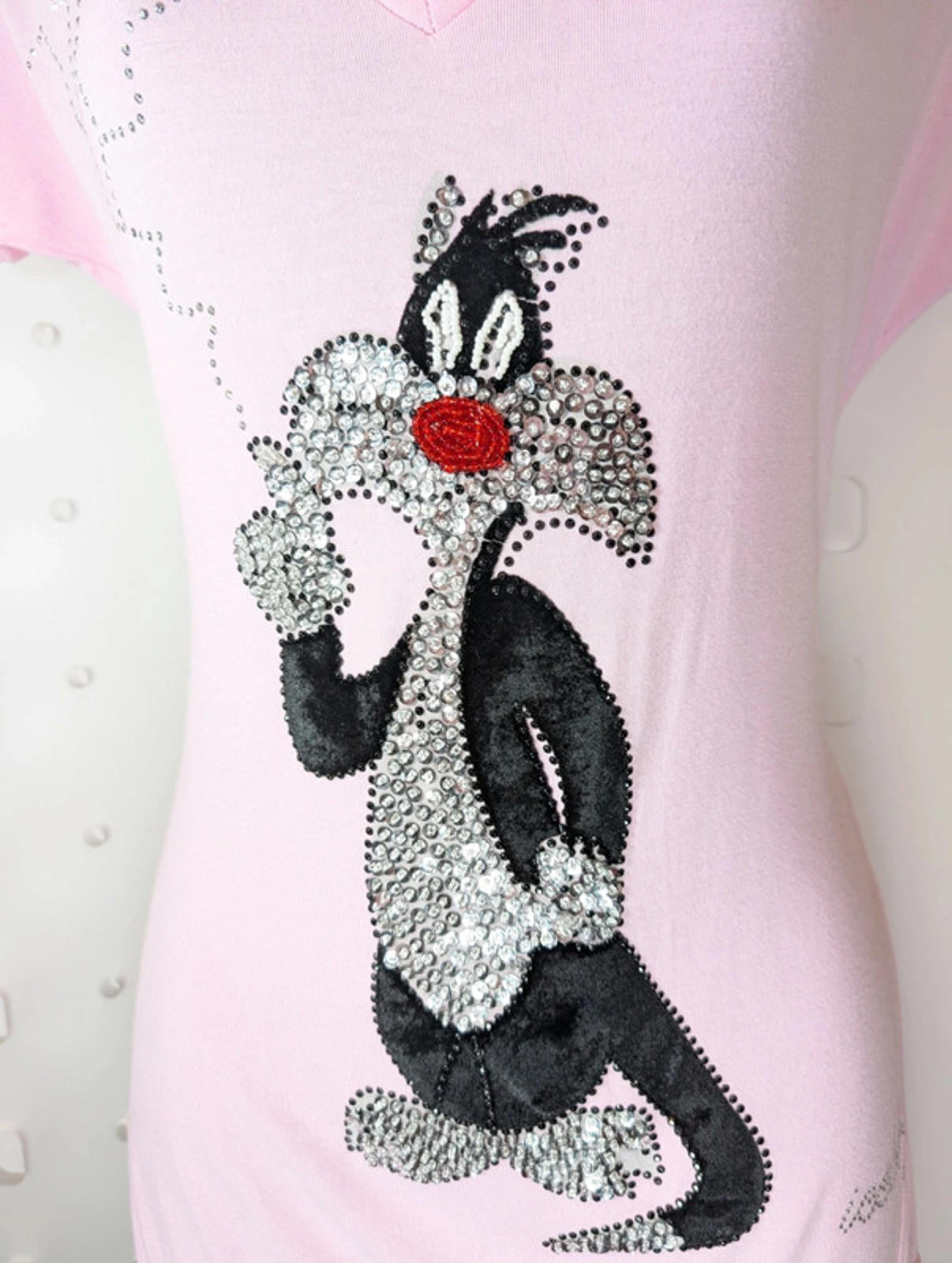 Iceberg Sylvester Appliqué Longline T-Shirt Made in Italy Size S