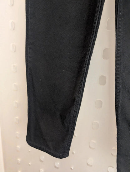 Vintage Eddie Bauer black high-waisted jeans size 14 (W32 L30)