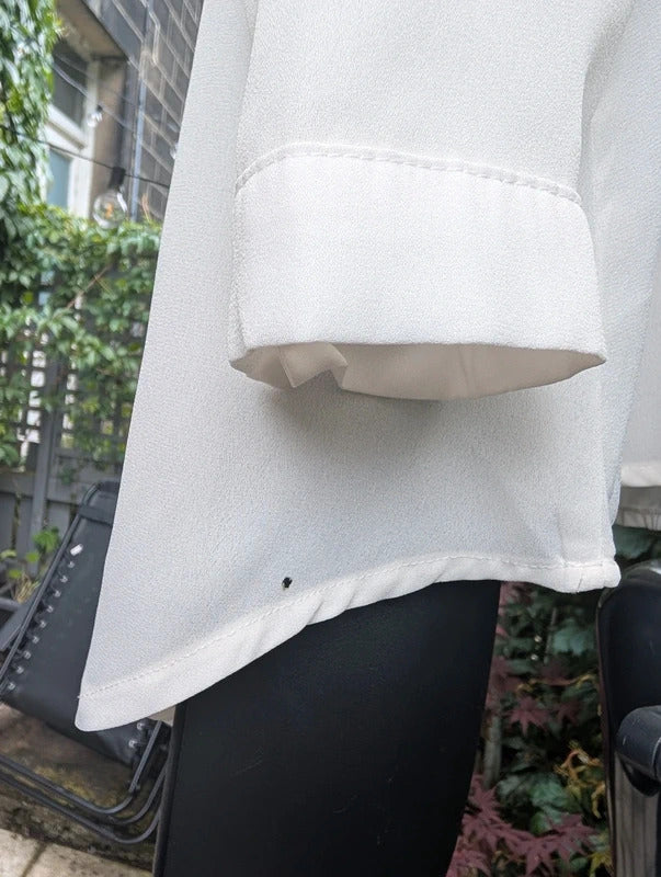 Elodie Lace Blouse Cream Small