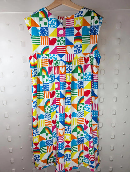 Agatha Ruiz de la Prada cotton dress | Age 12 | Sequin heart