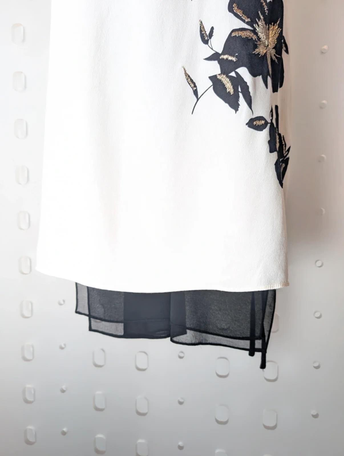 Mint Velvet UK14 Embroidered Tabard Top