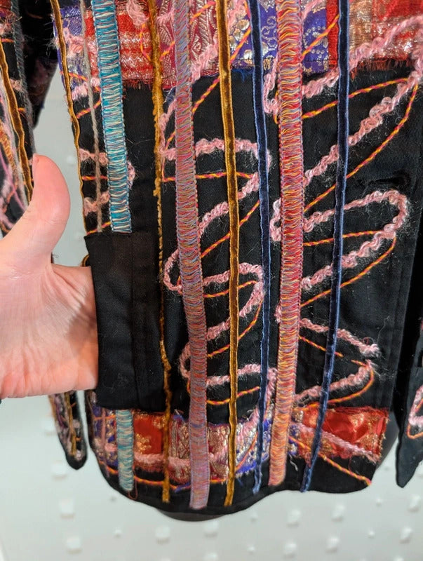 Alice Callina AW07 Embroidered Boxy Jacket UK14
