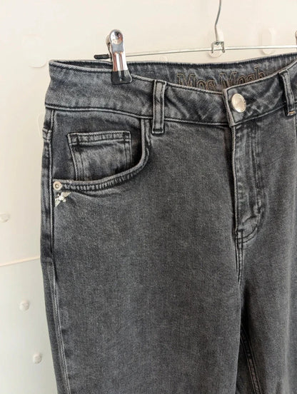 Mos Mosh Stella Spot Washed Grey Jeans Size 29