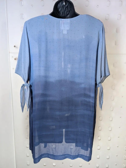 Joseph Ribkoff Creations Sheer Ombre Jacket UK 16 – Made in Canada
