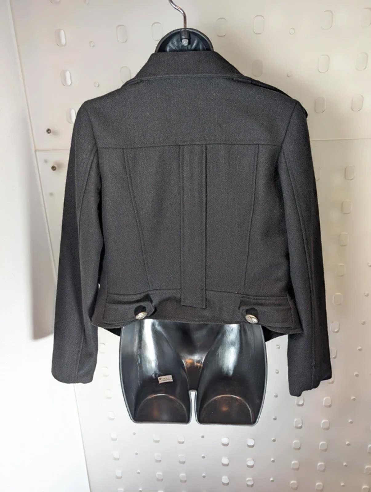 Cropped Military Jacket K-Pop Lolita Style Double Breasted Tailored