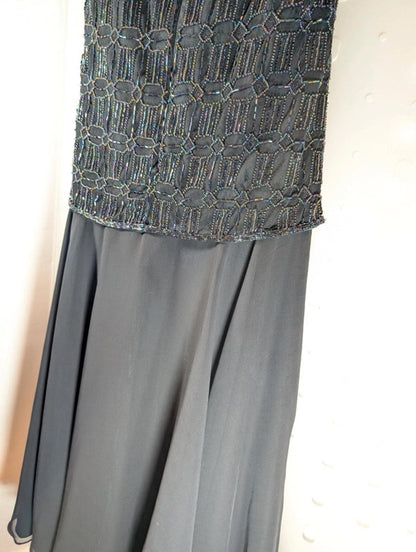 Vintage After Six by Ronald Joyce beaded evening