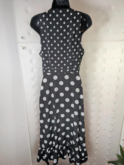 Never Fully Dressed Polka Dot High-Low Dress Size Small