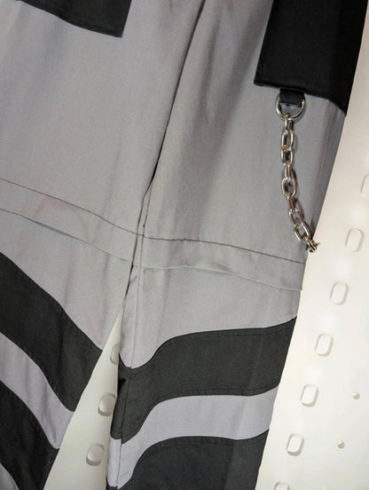 Ragged Priest Colour Block Trousers | W26 L28 | Alt Grunge Chain