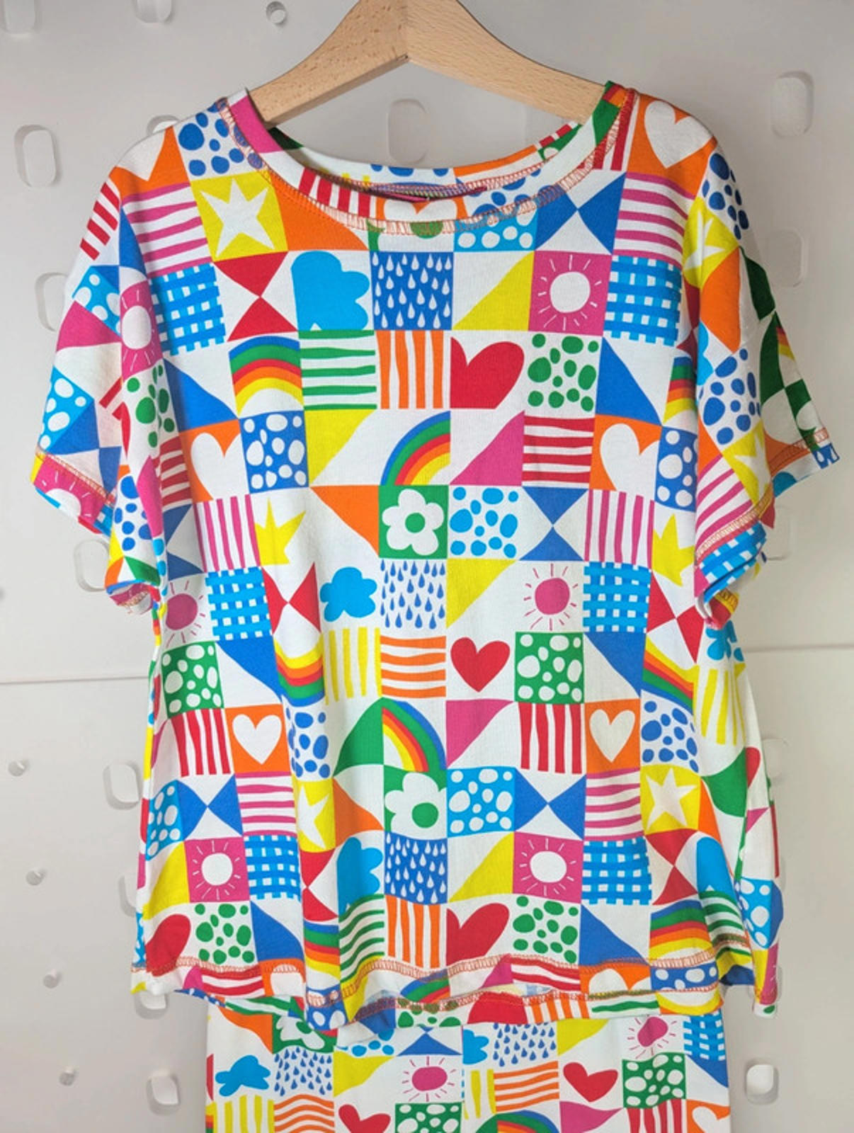 🌈 Agatha Ruiz de la Prada Rainbow Print Cotton Set | Age 12 | BNWT
