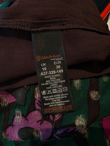 Celia Birtwell for Next chiffon trousers – UK 10