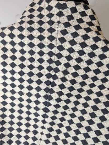 Pringle of Scotland Cropped Wool Blend Jacket UK 8 Petite Made in Italy Tailored