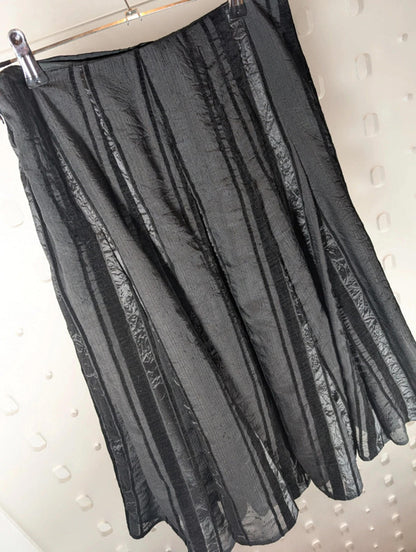 Phase Eight Textured Gothic Midi Skirt – Size 8