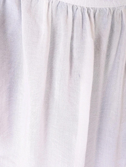 Ravn Ravn ‘Tatti’ White Boho Blouse Small Lace Detail